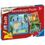 Ravensburger - Puzzle personaje Pokemon 3x49 piese Ravensburger - 1
